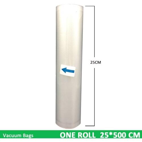 25x500CM ROLLS VACUUM SEALER FOOD Vacuum BAGS Food Storage Bags Saran Wrap Kitchen Fresh Vacuum Packing Machine Bags