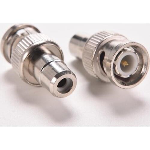 Universal Coax Cable CCTV Camera Video Connector of BNC Male Plug to RCA Female Jack Adapter F/M Converter 5PCS