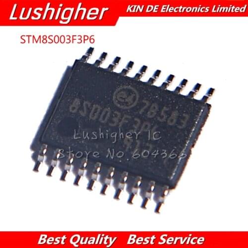 50PCS STM8S003F3P6 TSSOP-20 8S003F3P6 STM8S003