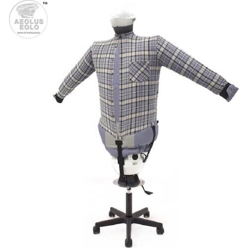 Automatic vertical iron-dryer professional with wheels refresh garments SA06 S