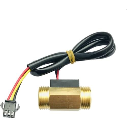 Hall Water Flow Sensor USC-HS21TI BSP G1/2" Turbine Meter 1-30L/min Turbine Flowmeter iSentrol Saier Sensor Dijiang