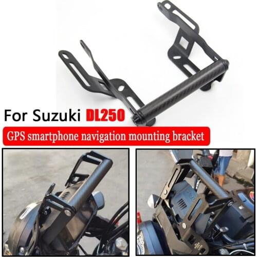 Motorcycle navigation support Windshield lifting function Adjustment GPS Phone Navigation Bracket For SUZUKI DL250 VERSYS DL 250