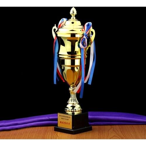 XH2000 Metal Trophy Customize Souvenir Team Individual Sports Competition Awards School Academy Contest Prize Winner Trofeo Cup