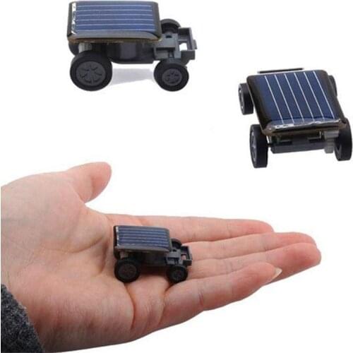 Solar Power Mini Sports Car Smallest Design Solar Energy Car Mini Toy Car Educational Gadget Children Gift Funny Racer