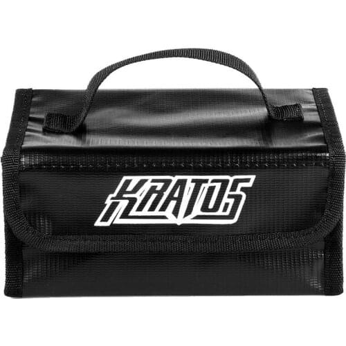 HGLRC KRATOS 180X120X80mm Multi-function Explosion-proof Fireproof Waterproof Safety Bag Storage Bag for RC Drone Lipo Battery
