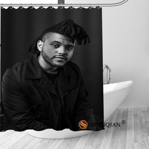 New The Weeknd Shower Curtain Bathroom Decorations For Home Waterproof Fabric Curtain Shower Bath Curtain A18.1.3