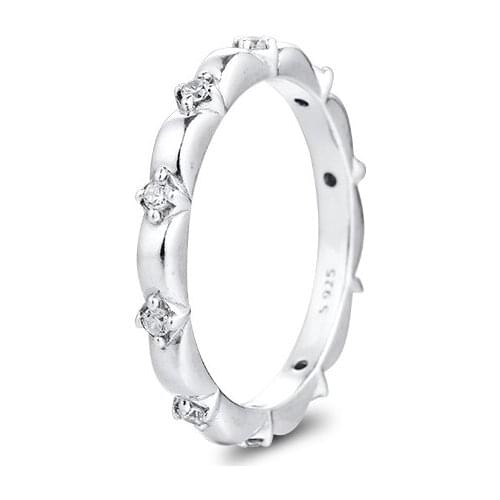 Flower Petals Band Rings for Women 925 Sterling Silver Wedding Engagement Ring Stagement Jewelry Bijoux Anillos