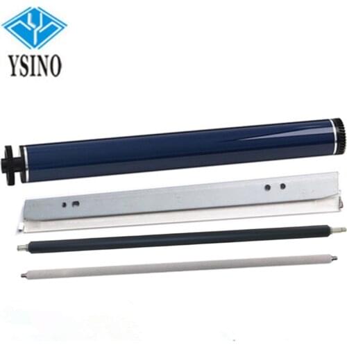 1Set X PCU Parts PCR Cleaning Roller+Charge Roller+Drum Cleaning Blade+ OPC Drum For Ricoh C430 C431 C435 C440 C300 C400 C401