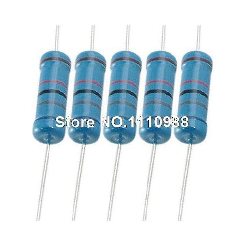 100pcs 68K Ohm 3W Axial Metal Film Resistor 3 Watt 1