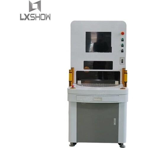 Two station & Four-station fiber laser marking machine 20W 30W 50W Optional