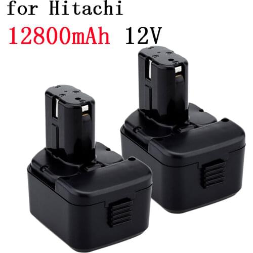 Hatachi battery 12V 12.8Ah rechargeable Battery for Hitachi EB1214S 12V EB1220BL EB1212S WR12DMR CD4D DH15DV C5D , DS 12DVF3