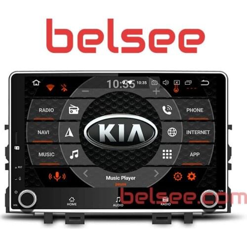 Belsee Octa Core PX5 Ram 4+64GB Android 9.0 Autoradio Car Radio Multimedia Head Unit GPS Navi for Kia Rio 4 K2 2017 2018 2019