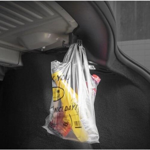 For Tesla Model 3 Car Trunk Hook Practical Durable Durable High-strength ABS hook Car Accessories Load Bearing Exceeds 20kg