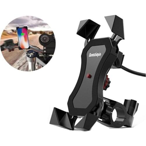 Bicycle Mobile Phone Holder Universal Motorcycle Smartphone Mount Support Stand