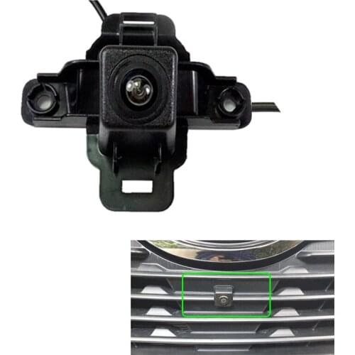 For Subaru Forester 2019 Front View Car Camera Parking Waterproof Installation Under the Car Logo Support PAL/NTSC TV System
