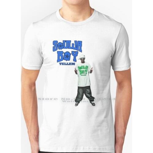 Soulja T Shirt 100% Pure Cotton Soulja Boy Tell Em Rap Rapper 2000s Rap Digi Art Fan Art Hip Hop