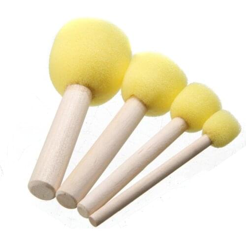 20Pcs/set DIY Sponge Stencil Brush Dabbers Paint Sponge Tool Furniture Craft Sponge Paint Foam DIY Craft Accessories