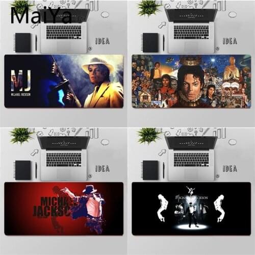 Maiya Top Quality Michael Jackson Laptop Computer Mousepad Free Shipping Large Mouse Pad Keyboards Mat