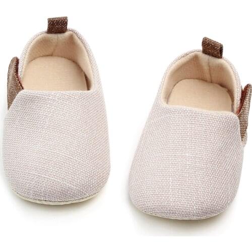 New Baby Newborn Infant Boys Toddler Soft Crib Shoes Anti-slip Prewalker Sneakers baby shoes First Walkers 0-18M