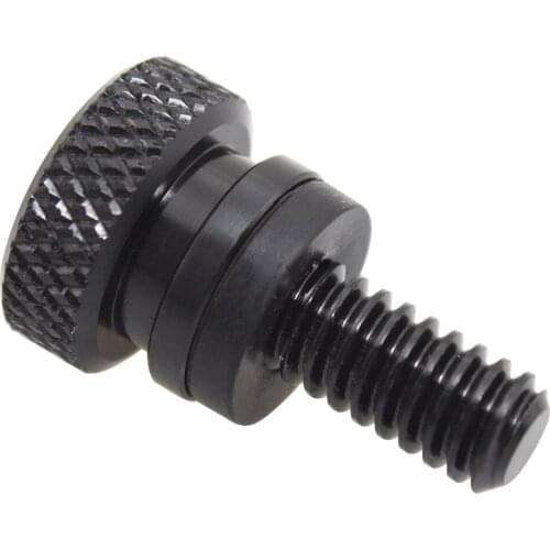 1/4" Mini Black Rear Fender Passenger Seat Bolt Tab Screw For Harley Sportster XL 883 1200 Fatboy Road King Softail Accessories