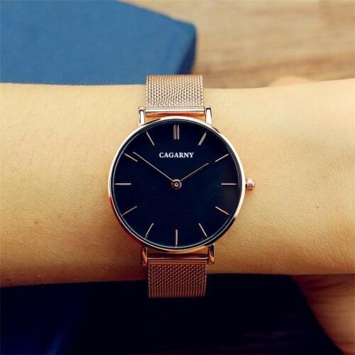 NAZEYT&CO. Womens Silver Watch