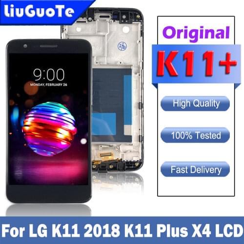 Original For LG K11 K11+ X4 / X4+ X410E X410EOW LCD Display Touch Screen Digitizer For LG K11 Plus K10 2018 K30 Assembly LCD