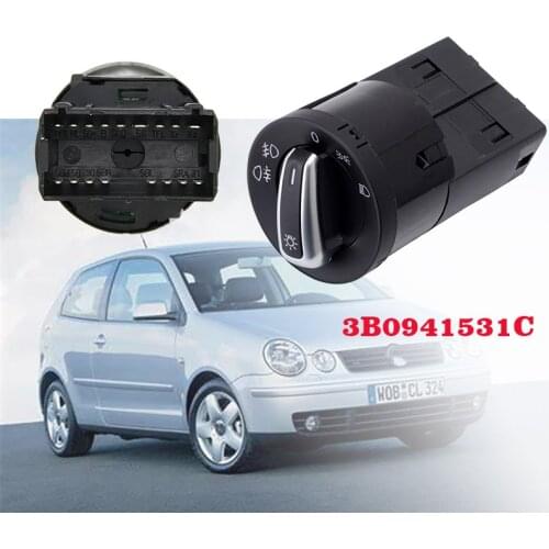 High quility Headlight Switch For Volkswagen V/W Passat 1996-2000 SKODA Octavia 1996 - 2009 3B0941531C 1C0941531A