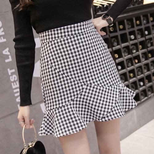 Women High Waist Pleated Skirts Girls Tennis School White/Black Mini Skirt Uniform Female Loose Casual Short Bottoms