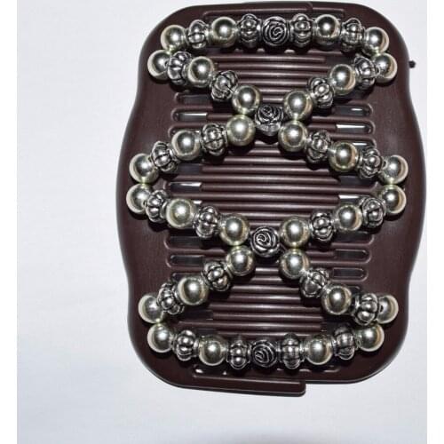 20pcs/lot rose silver shining christmas magic comb hair accessory free shipping classical jewlery