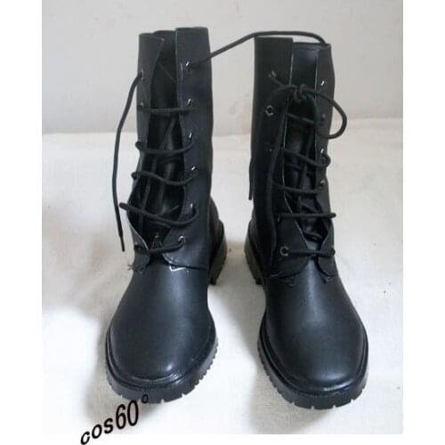 Bleach As Nodt Black High Boots Cosplay Shoes S008