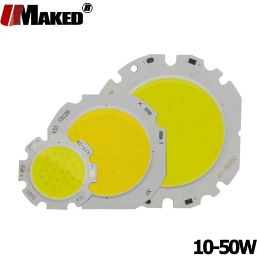 10Pcs COB Light Chip 3W 5W 7W 10W 15W 18W 20W 24W 30W LED Ball 14x30 Mil Integrated SMD diodes LEDs Bulb spotlight Ceiling Light