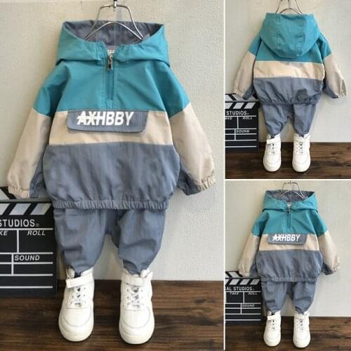 Childrens Clothing Boys Girls Letter Fashion Set Clothes New Spring Autumn Clothes Baby Sports Set Kids Clothes
