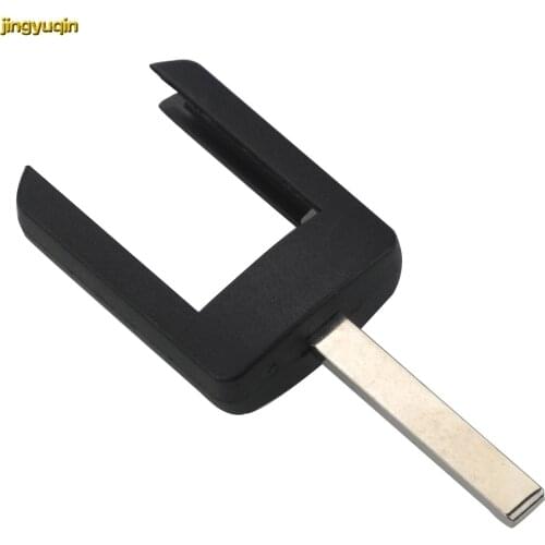 Jingyuqin Remote Car Key Blade HU100 for Opel Corsa Vauxhall Meriva Combo Uncut Key Replacement Blank Styling