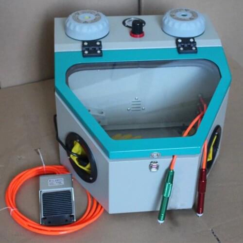 High Quality 220V Sandblaster Machine For Jewelry Dental Lab Sandblaster with 2 pens Sand Blaster