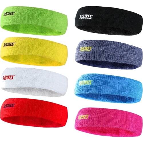Free Shipping High Quality Cotton Sweat Headband For Men Sweatband Women Yoga Hair Bands Head Sweat Bands Sports Safety