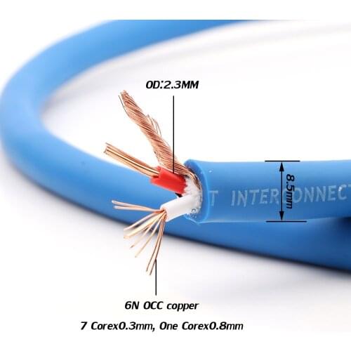 1M Cardas clear Light interconnect cable Bluk audio interconnect cable CD Play AMP audio rca cable