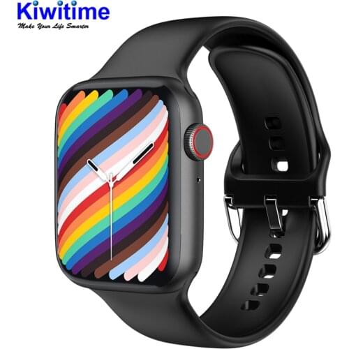 KIWITIME IWO W37 Smart Watch Series 7 Bluetooth Call Heart Rate Monitor Customize Dials Face PK W26 W46