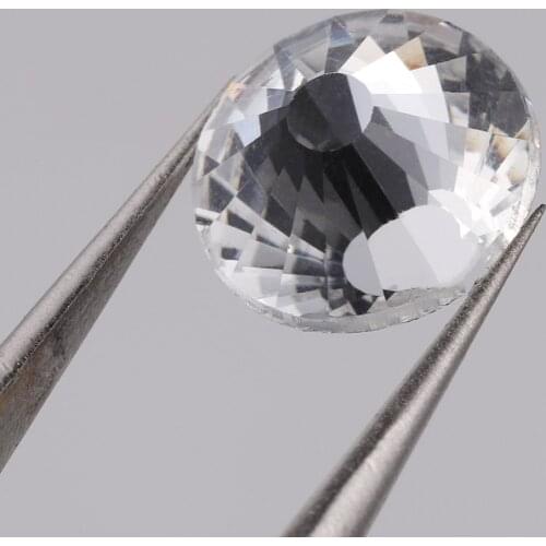 SS3-ss16 1440pcs Clear Crystal AB gold 3D Non HotFix FlatBack Nail Art Rhinestones Decorations Shoes And Dancing Decoration