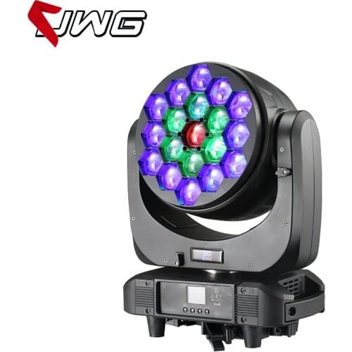 ProLights Smart Zoom LED Moving Head Lighting 19x40W Bee Eyes Stage Beam Light