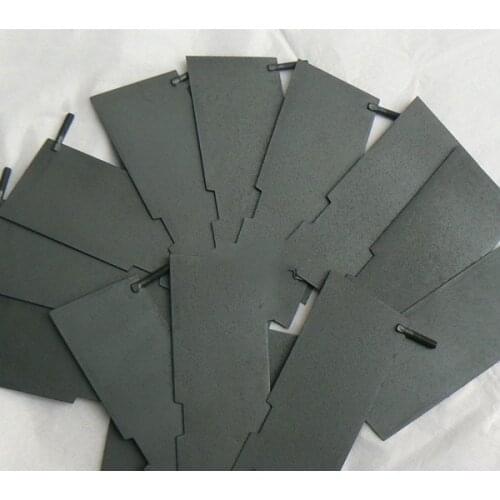 Titanium Anode Electrolytic Water Treatment Plate Mesh Ruthenium Iridium Electrode Iridium Tantalum and Platinum Without handle