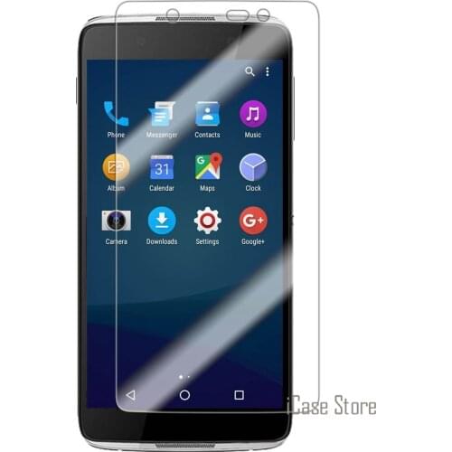 9H Hardness Tempered Glass For Alcatel One Touch Idol4 Idol 4 5.2 inches Screen Protector Explosion-Proof Film + Clean Kits