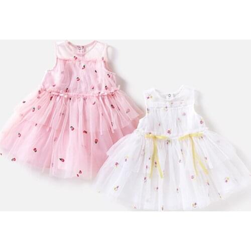 Vlinder Baby Girl Dresses Baby girl Clothes Summer Party Birthday Dress Girl Clothing Newborn Short Sleeves Infant cute dress