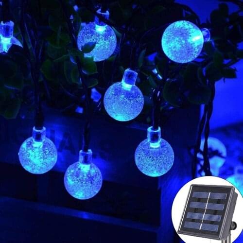 Solar Light String Waterproof LED String Lights 6.5m Garden Light Outdoor Garden Christmas Wedding Party Led Lamp Home Decor