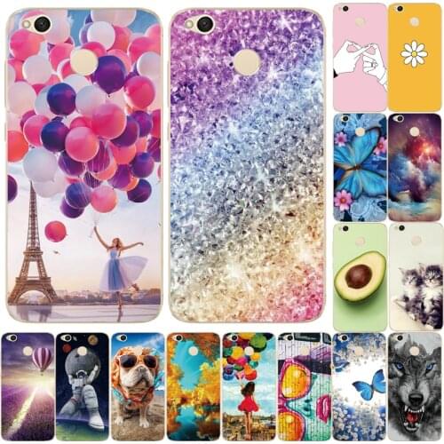 For Xiaomi Redmi 4X Case Phone Shell Bag for Xiaomi Redmi 4x Silicon Case for Xiomi Redmi 4X 4 X Soft TPU Cover Bumper Fundas