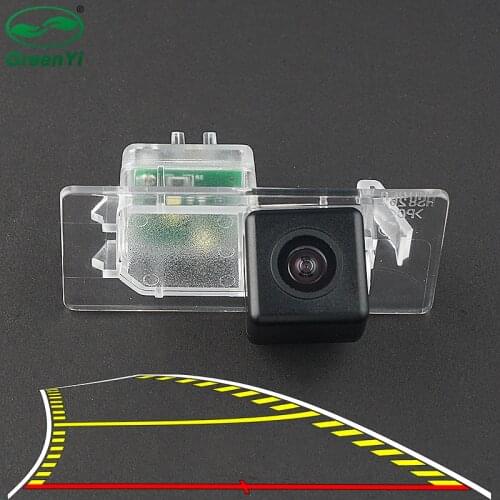 Dynamic Trajectory Parking Line Car Rear View Reverse Backup Camera For Volkswagen Suzun Touareg Porsche Cayenne Sharan 2015-18