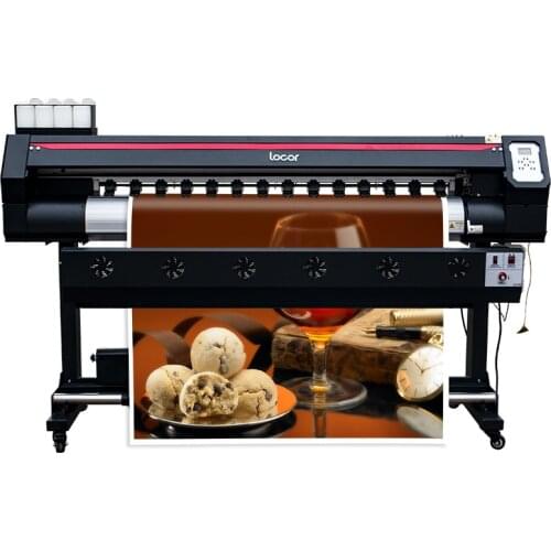 Ecosolvent Inkjet Printer Locor Easyjet DX5 DX7 Head Digital Banner Printer XP600 1.6M Large Format Sublimation Printer Plotter