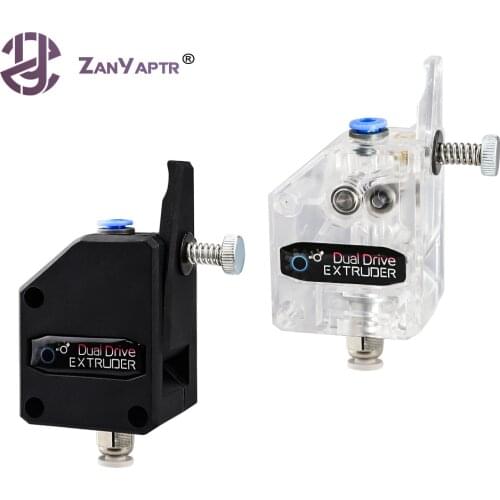 3D Printer Parts BMG Extruder Cloned Btech Dual Drive Extruder Bowden Extruder Filament Dual Gear For 3D Printer CR10 MK8 Reprap