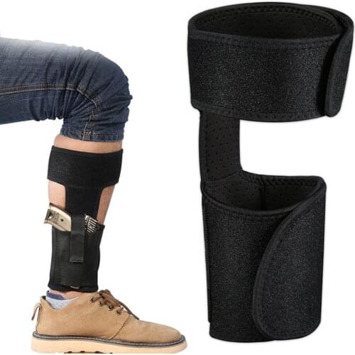 Ankle Holster for Concealed Carry Elastic Secure Strap Leg Pistol Gun Holster Leg Pocket Handgun Pouch High quality
