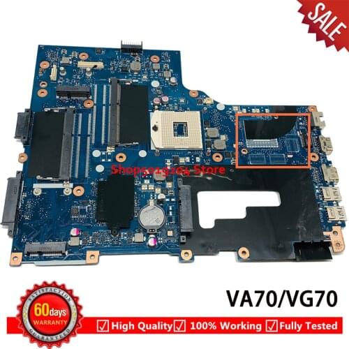 VA70 VG70 MAIN BOARD For Acer aspire V3-771 E1-771 E1-731 Laptop Motherboard VA70/VG70