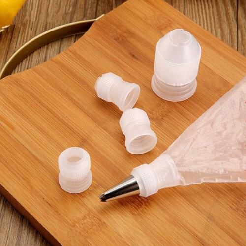 Fashion Icing Piping Nozzles Tips Cake Decorating Converter Coupler Pastry Tool Cake Flower Pastry Decoration Tool Baking Bakewa